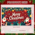 thumbnail image 2 of Red Background Merry Christmas Banner Snowflake Pattern Xmas Display Christmas Ornaments Gift Boxes Christmas Backdrop for Christmas Party Holiday Decoration Indoor Celebration, 2 of 9