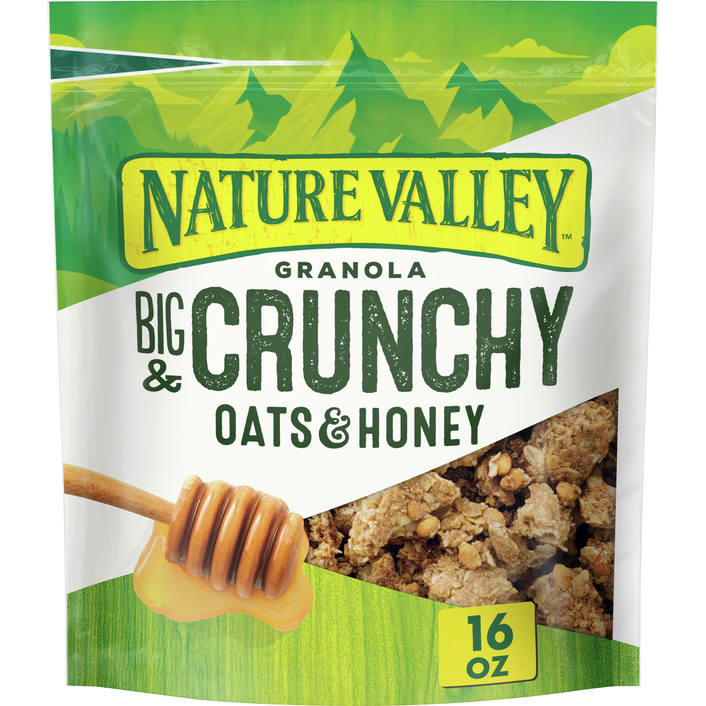 Nature Valley Granola Crunchy Oats And Honey 16 Oz