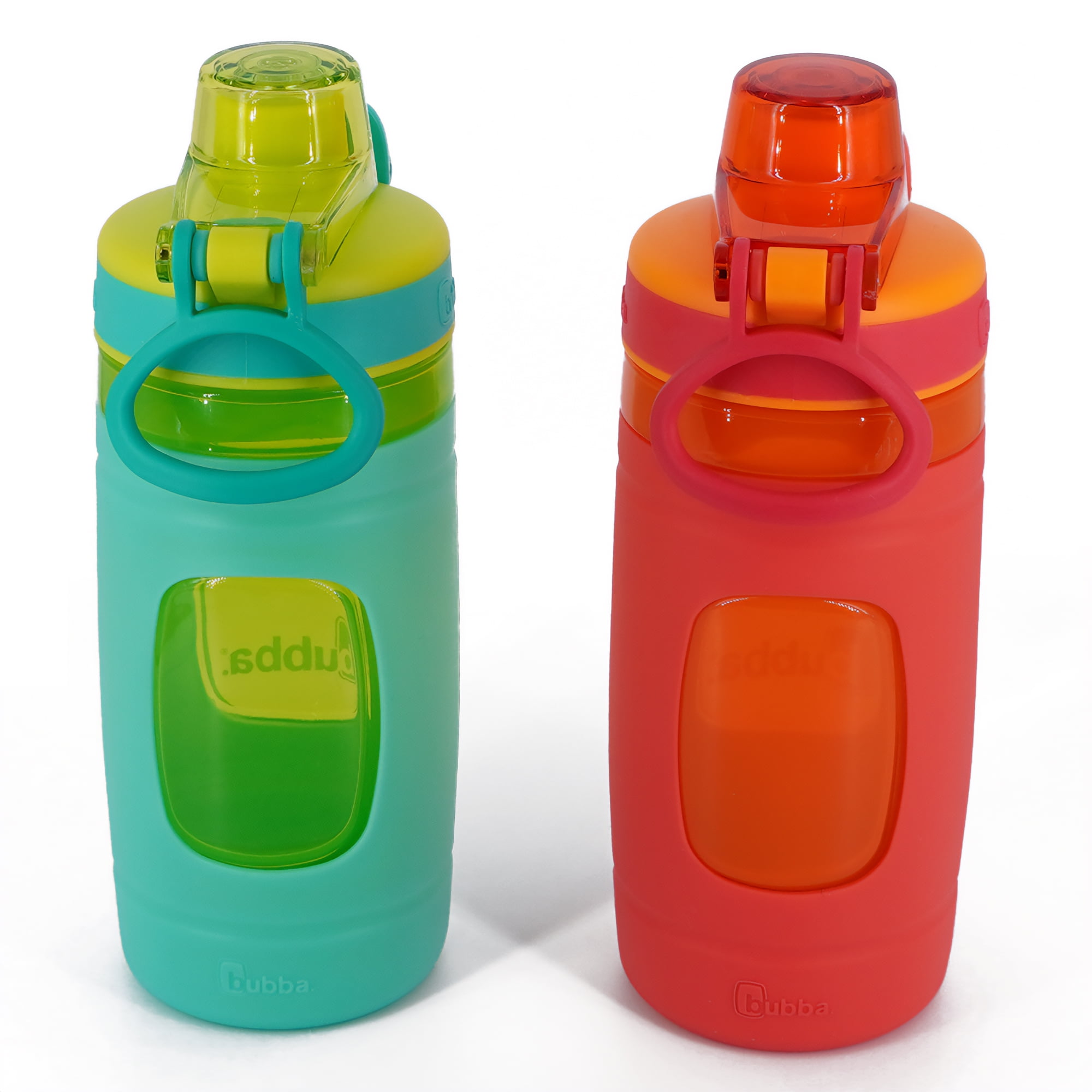  Bubba Brands Flo Kids Water Bottle with Leak-Proof Lid, 16oz  Dishwasher Safe Water Bottle for Kids, 2-Pack Island Teal Wash & Pool Blue  : Sports & Outdoors