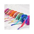thumbnail image 3 of INSPIRE CHIC 1 Pair Flat Shoe Laces for Sneakers, 0.31'' Tie-Dye Dots Soft Shoelaces Shoestrings for Casual Hiking Shoes Colorful-1 120cm/47.2", 3 of 6