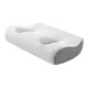 thumbnail image 1 of Almohada cervical de espuma viscoelástica con orificios para las orejas, ergonómica, cómoda para dormir de lado. Gris, 1 of 9