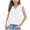 White, variant on breaise Girls Tank Top Summer 2025 Casual V Neck Sleeveless Tee Shirt Basic Solid Tops Beach Vacation Outfits Clothes for Teen Girl