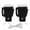 Black, variant on Luxalzxs Smart USB Rechargeable Heated Gloves Winter Cold Protection Warmth Flap Fingerless Knitting Heating Gloves Mittens