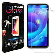Compatible with Xiaomi Mi Play Screen Protector Foils, (2 Pack) 9H Hardness Tempered Glass Film for Xiaomi Mi Play