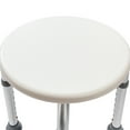 thumbnail image 7 of Kepooman 20.6" Shower Chair Bath Bench, Adjustable Shower Stools for Seniors, Elderly, Disabled, Shower Bench Seat Without Back, White, 7 of 7