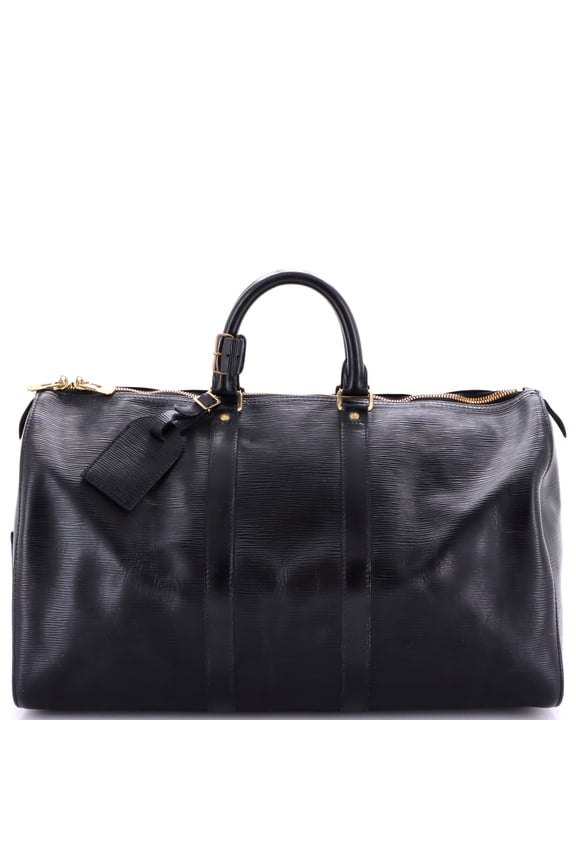 Pre-Owned Keepall Bag Epi Leather 45 By Rebag