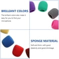 thumbnail image 2 of 10pcs Colorful Microphone Sponge Covers Microphone Protective Covers (Assorted Color), 2 of 7