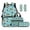 Capybara Lemon Blue, variant on Binienty Tractor Galaxy Backpack Set For Boys Elementary School 17 Inch School Backpack With Front Pockets Kids Lunch Bag Pencil Case Blue Bookmarks 5 Pieces Kids School Supplies