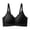 Black bra for women, variant on Sleep Bras for Women No Underwire Maternity Large Cup Seamless Wireless Daily Nursing Bralette