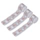 thumbnail image 3 of 3 rollos de cinta navideña de poliéster resistente a las arrugas, con alambre para coser, de 2,8 pulgadas de ancho y 12 yardas en total., 3 of 14
