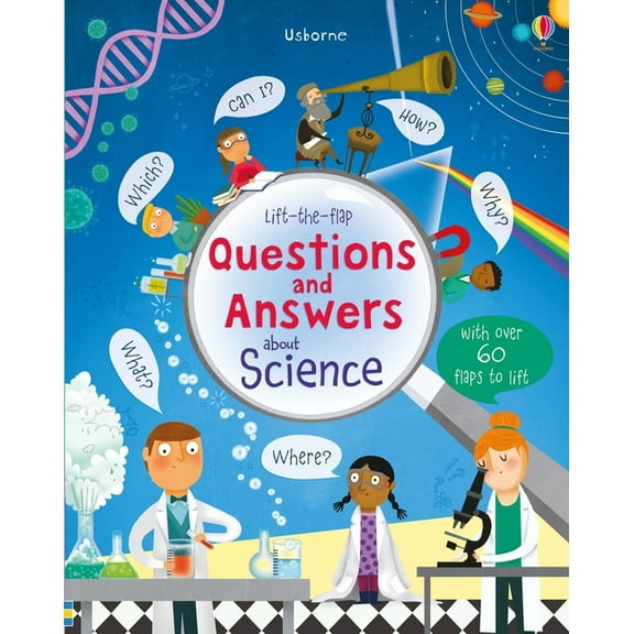 Questions and Answers Lift-The-Flap Questions and Answers about Science, (Board Book)