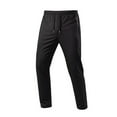 thumbnail image 6 of Men's Athletic Pants Casual Sport Elastic Waist Drawstring Workout Trousers Solid Color Outdoor Jogger Pants with Pockets Black XXL, 6 of 6
