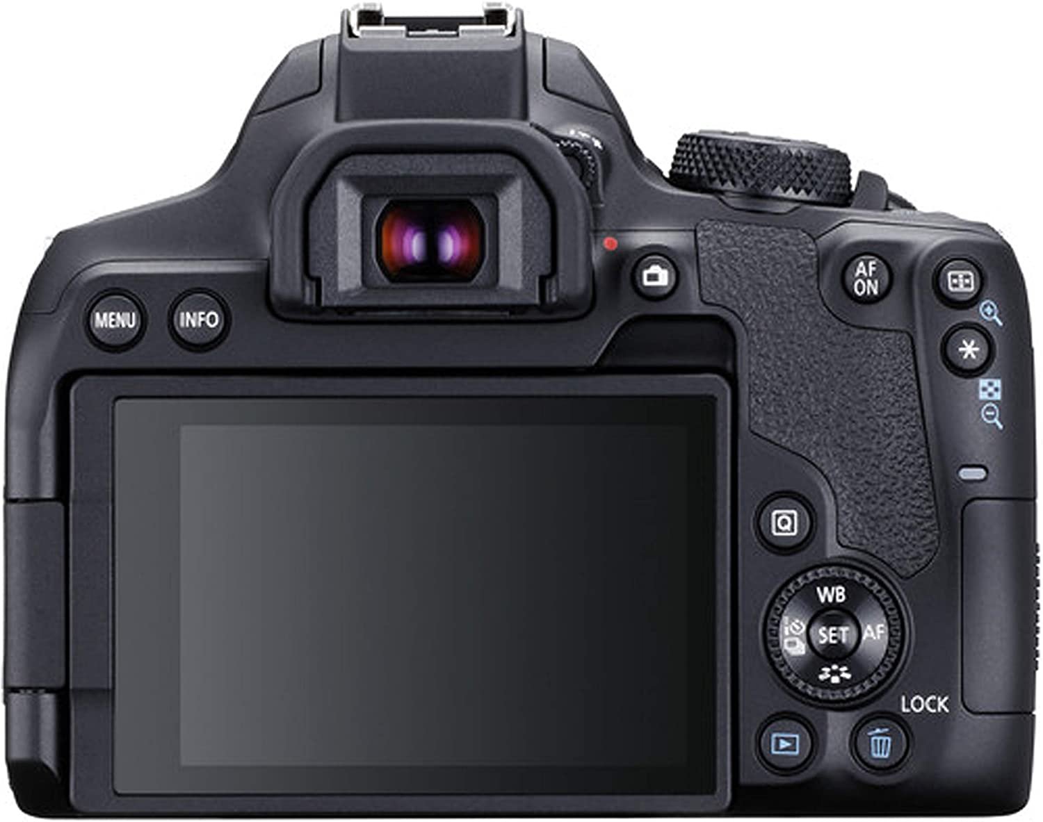 Canon EOS Rebel T8i DSLR Camera w/EF-S 18-55mm F/4-5.6 STM Zoom Lens + 128GB Memory + Case + Tripod + Filters 36pc Bundle - image 4 of 8