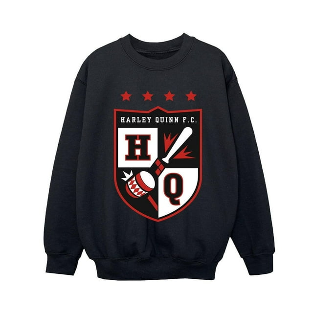Justice League Boys Harley Quinn FC Pocket Sweatshirt