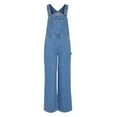 thumbnail image 4 of Womens Classic Denim Jumpsuit Loose Fit Straight Leg Adjustable Strap Suspender Suit Casual Jeans Shear Jumpsuit Coverall Leg Straps Top Jumpsuit for Women Jean Jumpsuit for Women Body Suit Womens, 4 of 4