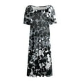 thumbnail image 5 of Fashion A-Line Dress for Women CIENVNSTG Flowy Summer Dress Perfect for Casual Outings or Parties, 5 of 6