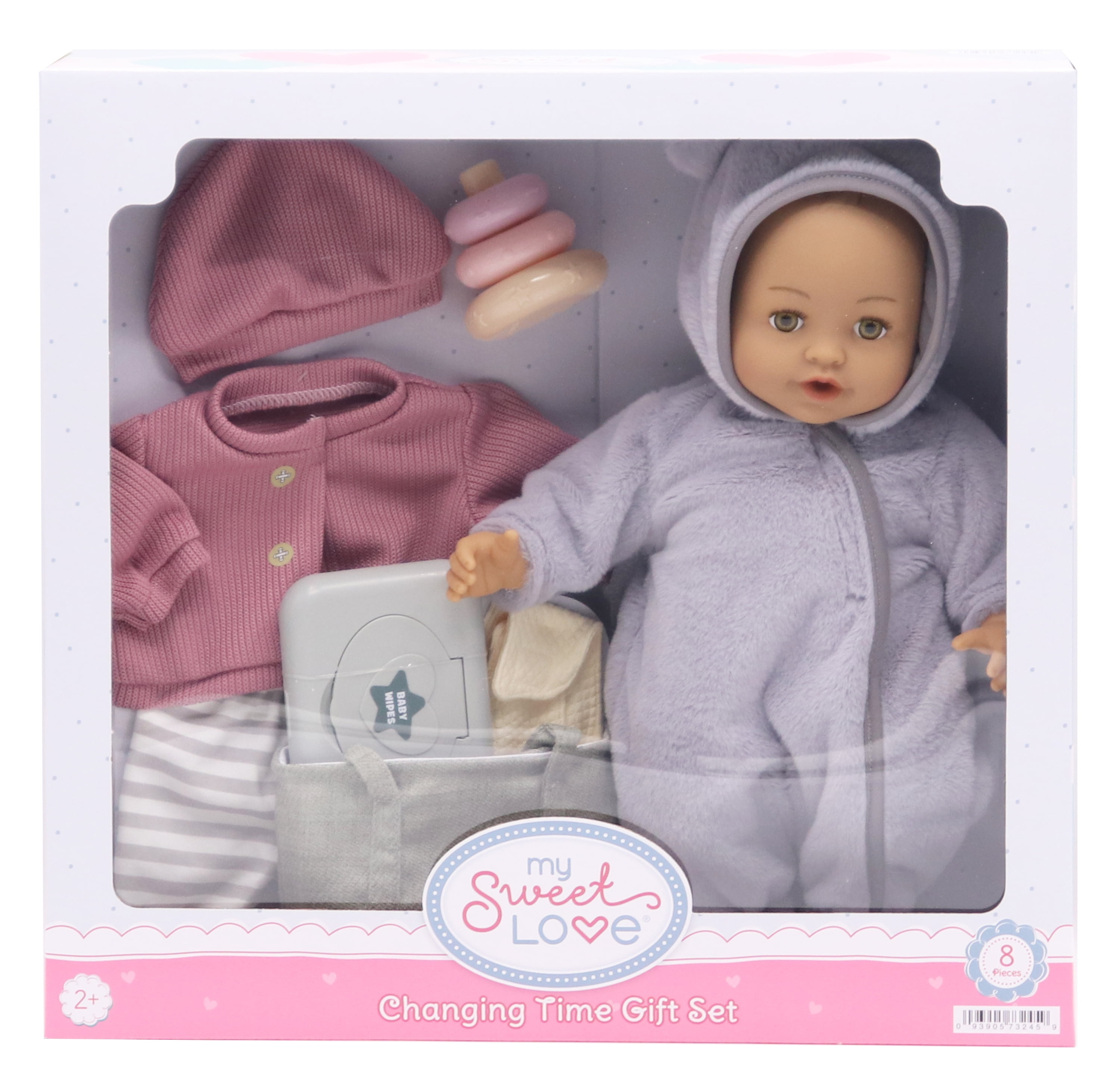 My Sweet Love Time to Change Gift Set 14inch Doll with Medium Skin Tone