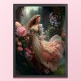 thumbnail image 1 of Cuadros Decorativos Bordado completo Hilo de algodón ecológico 11CT Impreso Garden Goddess Punto de cruz Wdftyju embutido en tela, 1 of 1