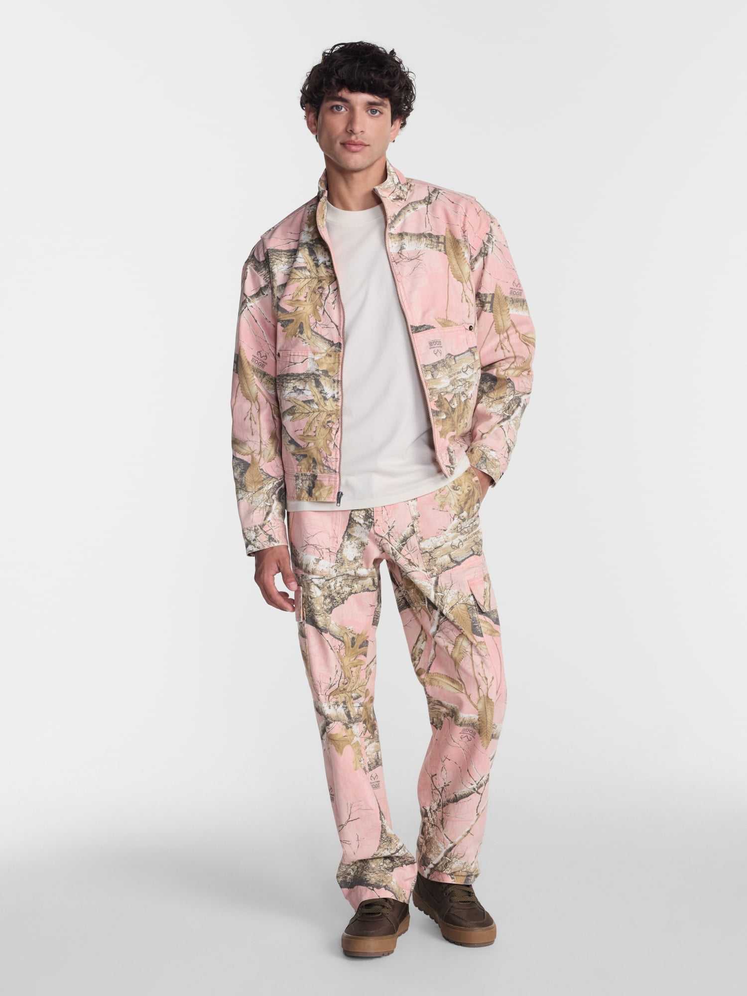 No Boundaries x Realtree Cotton Trucker Jacket, Men's Sizes XS-4XLT