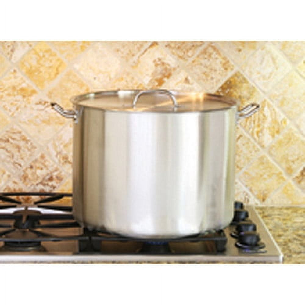 Cook Pro - 35-Quart Stock Pot - Stainless Steel