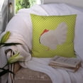 thumbnail image 3 of White Holland Turkey Green Fabric Decorative Pillow, 3 of 4