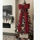 thumbnail image 5 of Cinta Adorno navideño extragrande para la punta del árbol, lazo rojo rosa, 40 x 220 cm, cinta de Rkxzt, 5 of 7