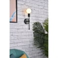 thumbnail image 2 of Keely 1 light black wall sconce, 2 of 3