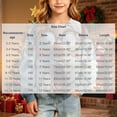 thumbnail image 3 of LWFFDAW Boys Girls Christmas Crewneck Sweatshirt Santa Claus Print Long Sleeve Oversized Sweatshirt Lightweight Loose Fit Comfy Casual Fall Sweatshirts, 3 of 9