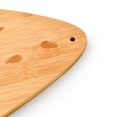 thumbnail image 3 of Cook with Color 9.5" x 12" Wood Cutting Board, Decorative Fruit Shaped Serving and Slicing Board, Watermelon, 3 of 5