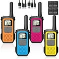 thumbnail image 1 of AWANFI Talkies-Walkies Rechargeables, Lot de 4, Longue Portée Talkie-Walkie Familial, 22 Canaux, Radios Bidirectionnelles pour Adultes Enfants Camping Randonnée, 1 of 7