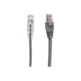 thumbnail image 3 of Black Box Slim-Net - Patch cable - RJ-45 (M) to RJ-45 (M) - 2 ft - UTP - CAT 6 - booted, molded, stranded - gray, 3 of 3