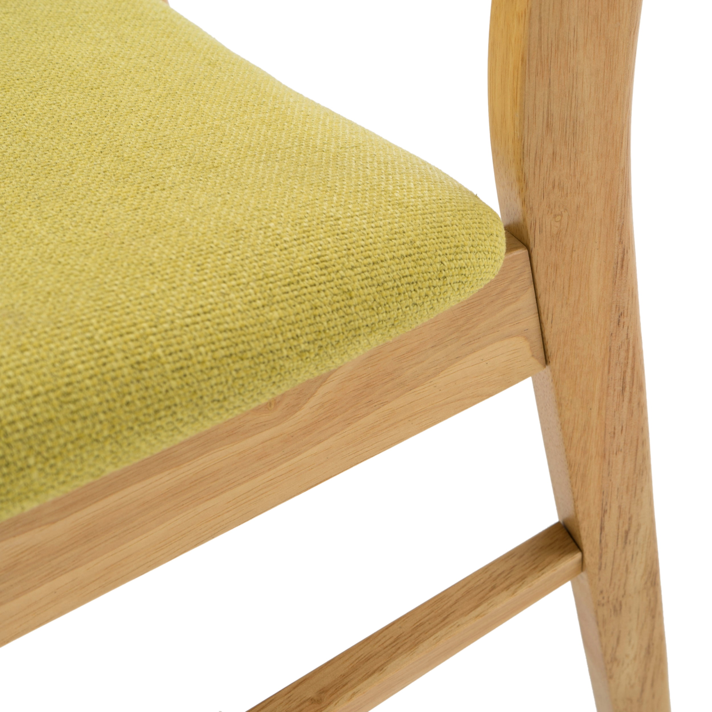 Noble House Ava Wood Dining Set, Green Tea, Natural Oak