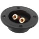 thumbnail image 5 of DIY Home Car Stereo 2-Way Speaker Box Terminal Binding Post Conector de taza de tornillo redondo Enchufe de subwoofer (Negro), 5 of 8