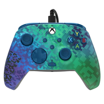 PDP REMATCH Advanced Wired Controller: Glitch Green For Xbox Series X|S, Xbox One, & Windows 10/11 PC
