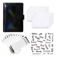 thumbnail image 2 of A6 Budget Planner (Pu Leather Notebook Folder, Organizer Binder), A6 Binder Customizes Inserts, A6 Budget Folders Pu Leather Notebook Folders Budget Planner Organizer(#A), By Meiiso, 2 of 6