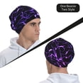 thumbnail image 5 of KLL Galaxy Lightning Winter Fall Beanie Knit Hats for Men & Women - Warm & Soft Stylish Toboggan Caps for Cold Weather, 5 of 6