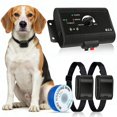 thumbnail image 1 of Valla eléctrica para perros TeqHome con 2 collares impermeables de 300 m, 1 of 7