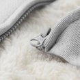 thumbnail image 6 of Staki Girls Hoodie Cozy Soft Fleece Sherpa Lined Hoodie Zip Up Sweatshirt for Girls 1-14Y(Light Gray,13-14 Years), 6 of 7
