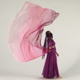 thumbnail image 4 of Baisdan Worship Flag for Dance Church Praise Dance Flags for Worship, 4# WHITE-PINK-PURPLE , 1 Pack, 4 of 8
