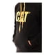 thumbnail image 3 of Sudadera Cat Hombre Caterpillar Negro Logo Casual Hoodie negro M, 3 of 6