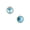 Light Blue, variant on 1928 Jewelry Round Sparkling Jonquil Yellow Austrian Crystal Stud Earrings