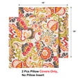 thumbnail image 3 of IN4 Care 18” x 18” Phoenix Polyester Decorative Pillow Covers, Fade-proof & Easy Care (2 Count), 3 of 7