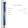 thumbnail image 3 of Winn Excel 2020 VSN Putter Grip (Blue/Grey, Jumbolite, J8LWV-BGR) NEW, 3 of 5