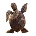 thumbnail image 1 of ZAXARRA Jardin Sculpture Tortue de Mer en Forme de Résine Statue Artware Extérieur, 1 of 6