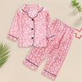 thumbnail image 2 of Baby-Girls And Toddler Long Sleeve Top And Pants Snug Fit Cotton 2 Piece Pajama Set,non‑shrinking 6-12 Months 12-24 Months 2t 3t 4t 5t 6t 7t 8t 9t Children Red 4-5 Years, 2 of 5
