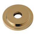 thumbnail image 1 of Heavy Duty Round Solid Cast Brass Shower Flange, Polished Brass, 1 of 1