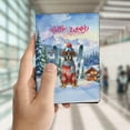 thumbnail image 4 of Hello Welcome Winter The Ski Boxer Snowy Day Travel Passport Wallet Boxers Dog Lover Gifts Idea PU Leather Passport Holder Cover - 13013, 4 of 5