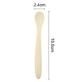 thumbnail image 5 of Baby Spoon, First Stage Silicone Baby Feeding Spoons, Soft Tip Feeding Baby Utensils, Baby Led Weaning Supplies Training Spoons, Dishwasher and Boil Safe, 5 of 8