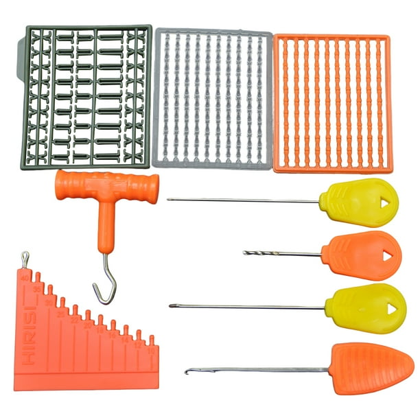 Aguja Cebo para Pesca Carpa Ndcxsfigh Kit Herramientas Aparejos Accesorios 9 Uds