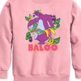 thumbnail image 2 of Disney - The Jungle Book - Baloo Stickers - Boys Crew Fleece Sweatshirt, 2 of 4